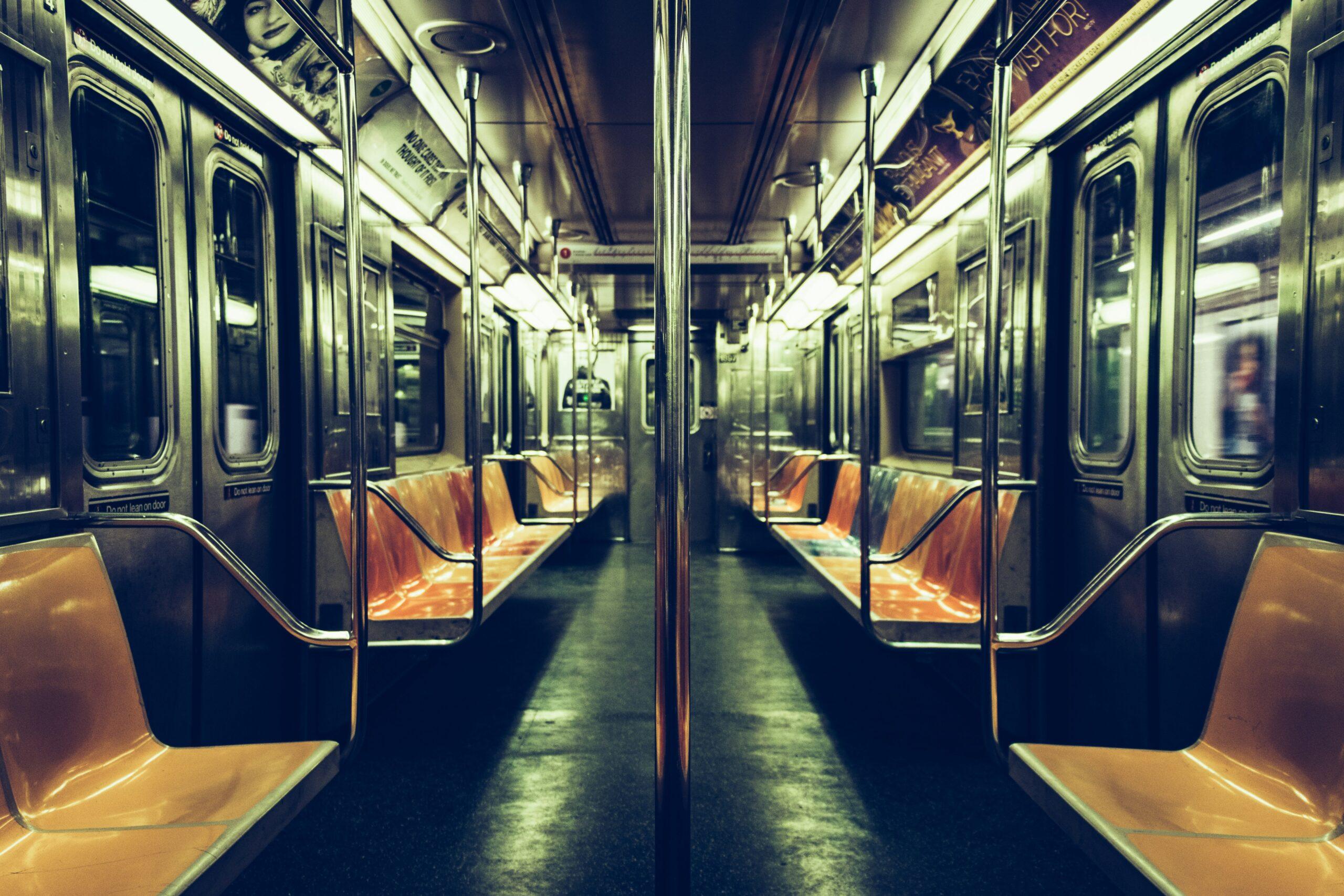 empty NYC subway