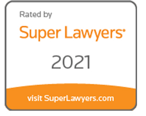 Super lawyers 2021 award