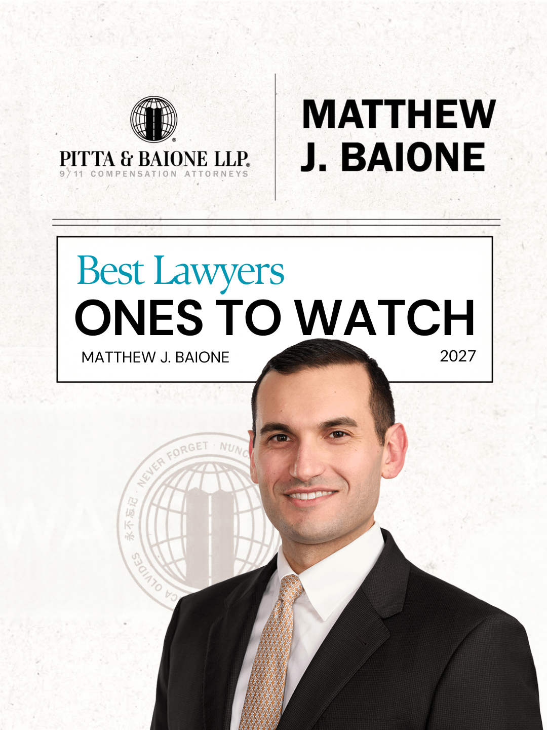 Matthew Baione Selected for Best Lawyers: Ones to Watch® in America Featured Image